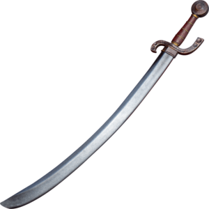 Curved LARP Falchion Sword - 100 cm