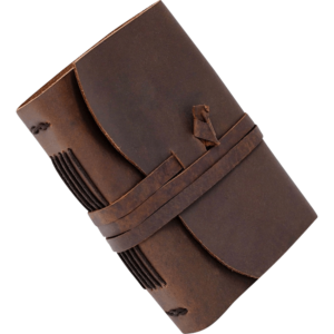 Vintage Style Brown Leather Journal