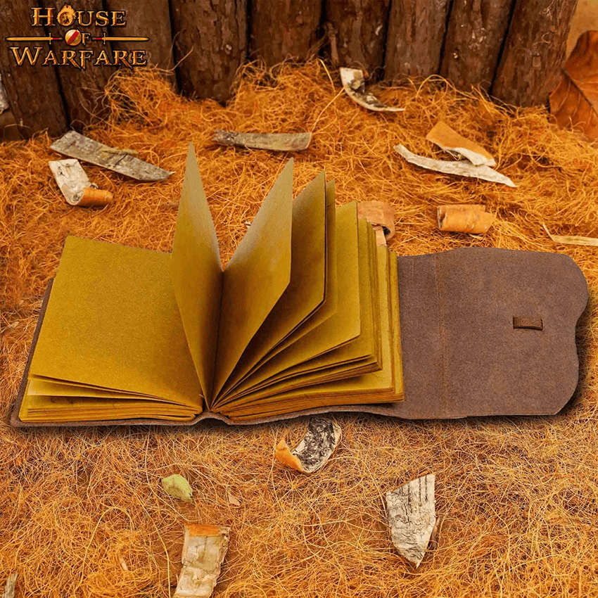 Vintage Style Brown Leather Journal