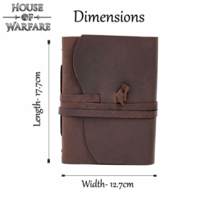 Vintage Style Brown Leather Journal