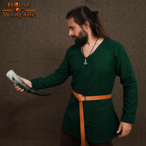 Viking Ship Drakkar Genuine Drinking Horn