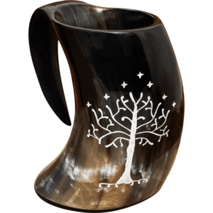 Fantasy Tree Horn Tankard