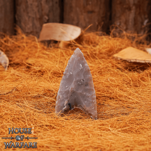 Primitive Stone Tapered Arrowhead