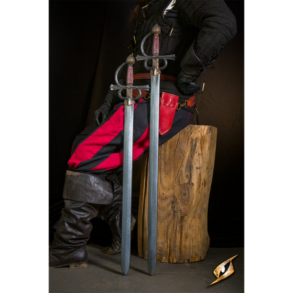 LARP Rapier Rillet - Red - 103cm