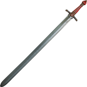 Duelist LARP Sword - Red - 100 cm