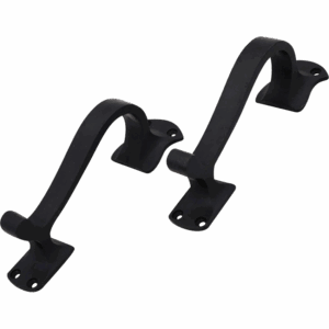 Cast Iron Curved Pull Handles - Set of 2