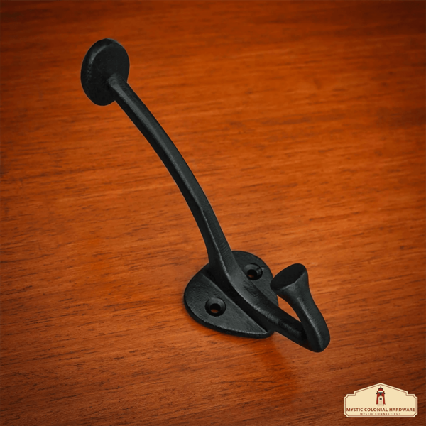 Cast Iron Wall Hooks - Set of 2