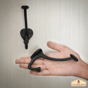 Cast Iron Wall Hooks - Set of 2