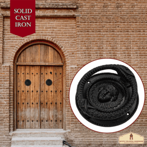Medusa Head Iron Door Knocker