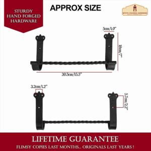 Medieval Castle Iron Towel Holder