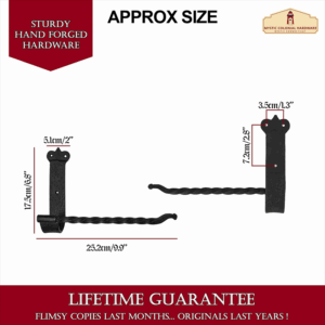 Twisted Iron Toilet Paper Holder