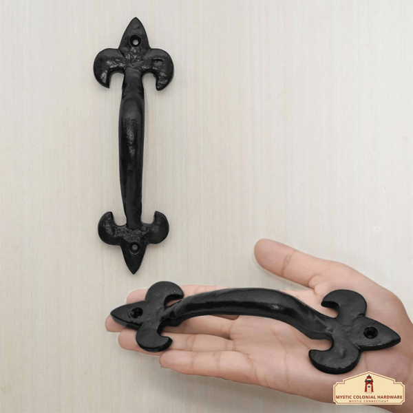 Wrought Iron Medieval Door Handle