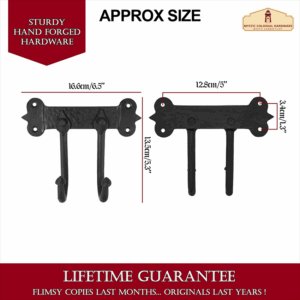 Rustic Cast Iron Wall Hook