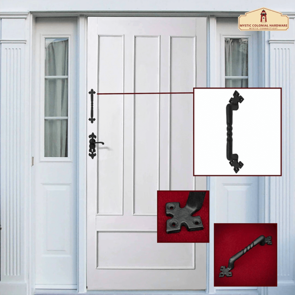 Twisted Medieval Door Handle