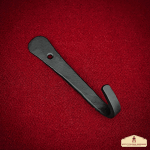 Rustic Cast Iron Wall Hooks - Set of 2