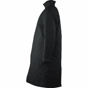 Collared Long Sleeve Gambeson - Black
