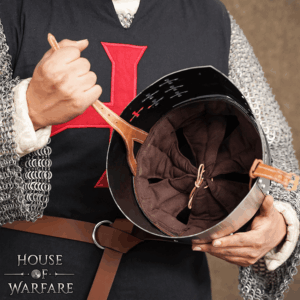 Crusader Knight Great Helm - 16 Gauge