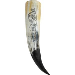 The Blessed Warrior Drinking Horn