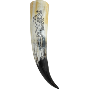 The Blessed Warrior Drinking Horn