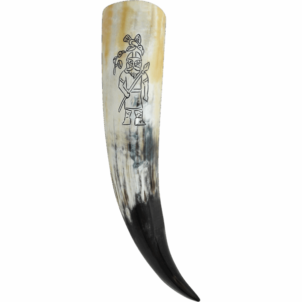 The Blessed Warrior Drinking Horn