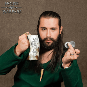 The Blessed Warrior Horn Tankard