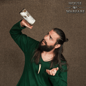 The Blessed Warrior Horn Tankard