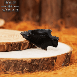 Primitive Obsidian Arrowhead