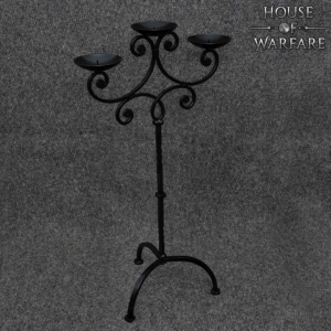 Large Medieval Iron Candelabra