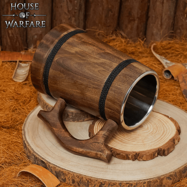 The Captains Wooden Tankard