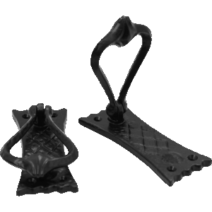 Simple Medieval Cast Iron Door Knocker