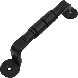 Barrel Shaped Iron Cabinet Pull - Set of 2