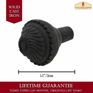 Hand Forged Victorian Style Drawer Pull - Set of 4