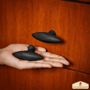 Hand Forged Large Drawer Pulls - Set of 4