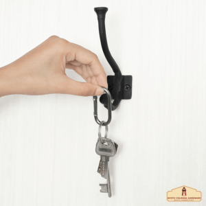 Cast Iron Traditional Wall Hook - Set of 2