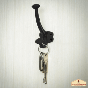 Vintage Style Cast Iron Wall Hooks - Set of 2