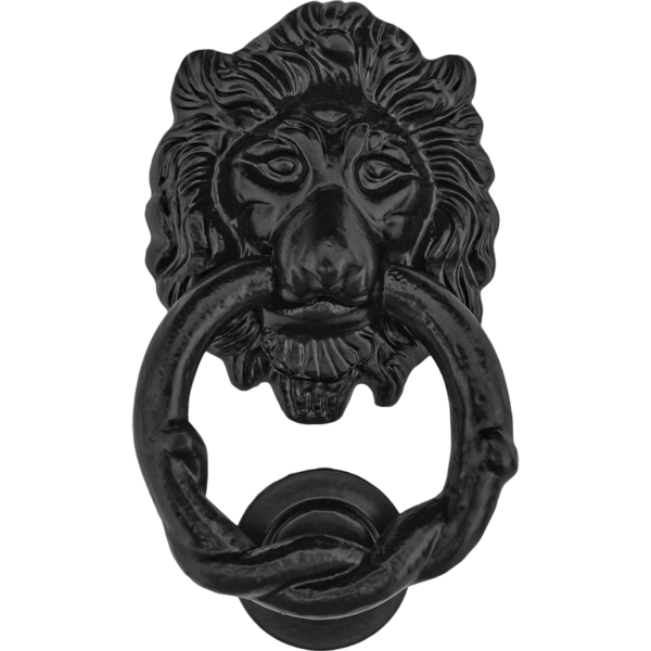 Noble Lion Head Door Knocker