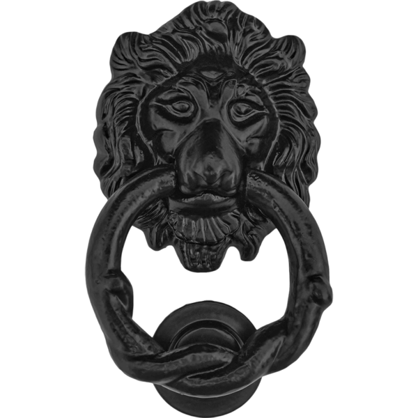 Noble Lion Head Door Knocker