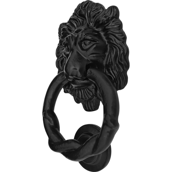 Noble Lion Head Door Knocker