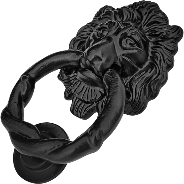 Noble Lion Head Door Knocker