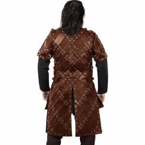 King of the North Leather Brigandine - Brown