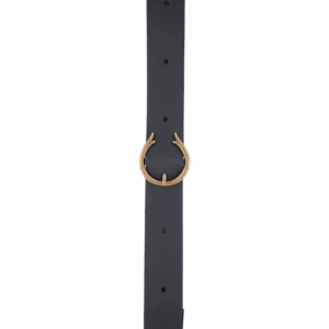 Adventurer's Leather Shoulder Bag - Black