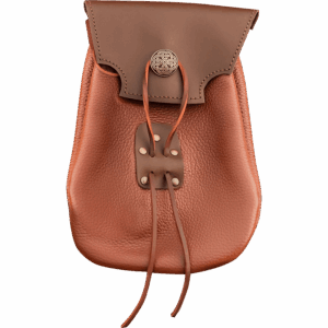 Adventurer's Medieval Belt Bag - Brown