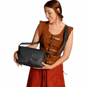 Wandering Wizard Shoulder Bag - Black