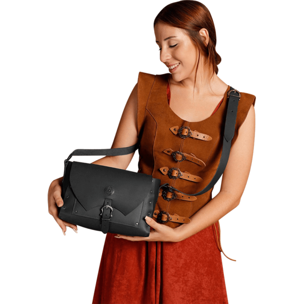 Wandering Wizard Shoulder Bag - Black