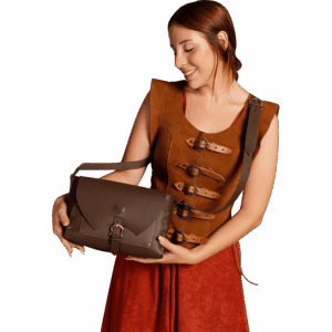 Wandering Wizard Shoulder Bag - Brown