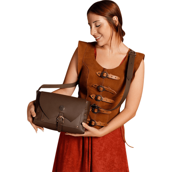 Wandering Wizard Shoulder Bag - Brown