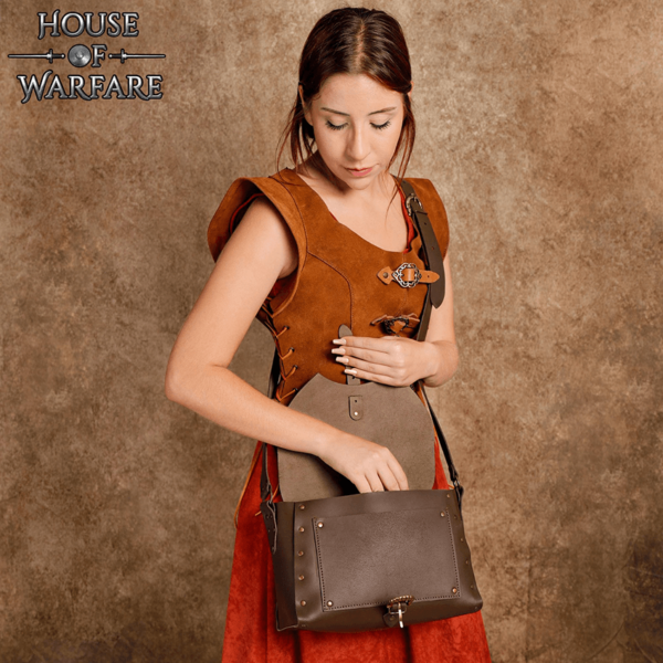 Wandering Wizard Shoulder Bag - Brown