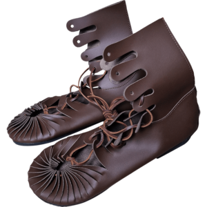 Atticus Tall Roman Sandals - Brown