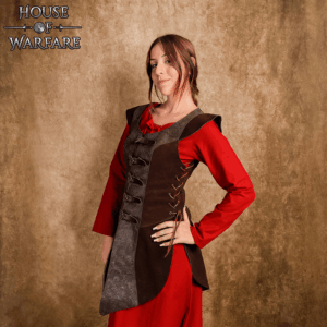 Ylenne Deluxe Long Jerkin – Brown