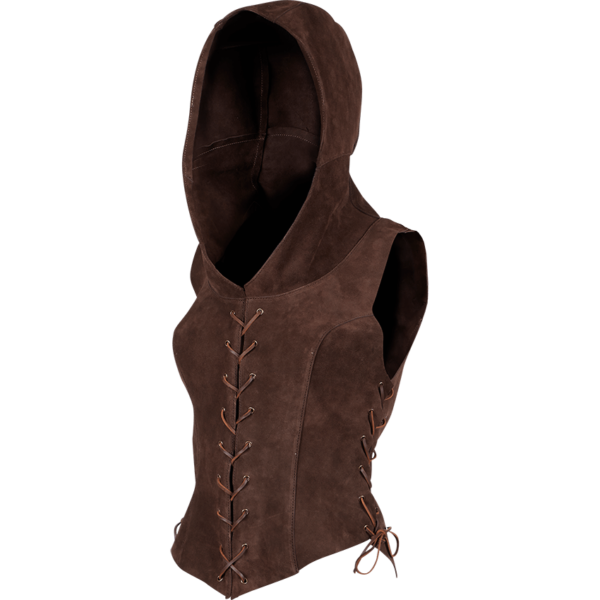 Adventurer Suede Bodice - Brown